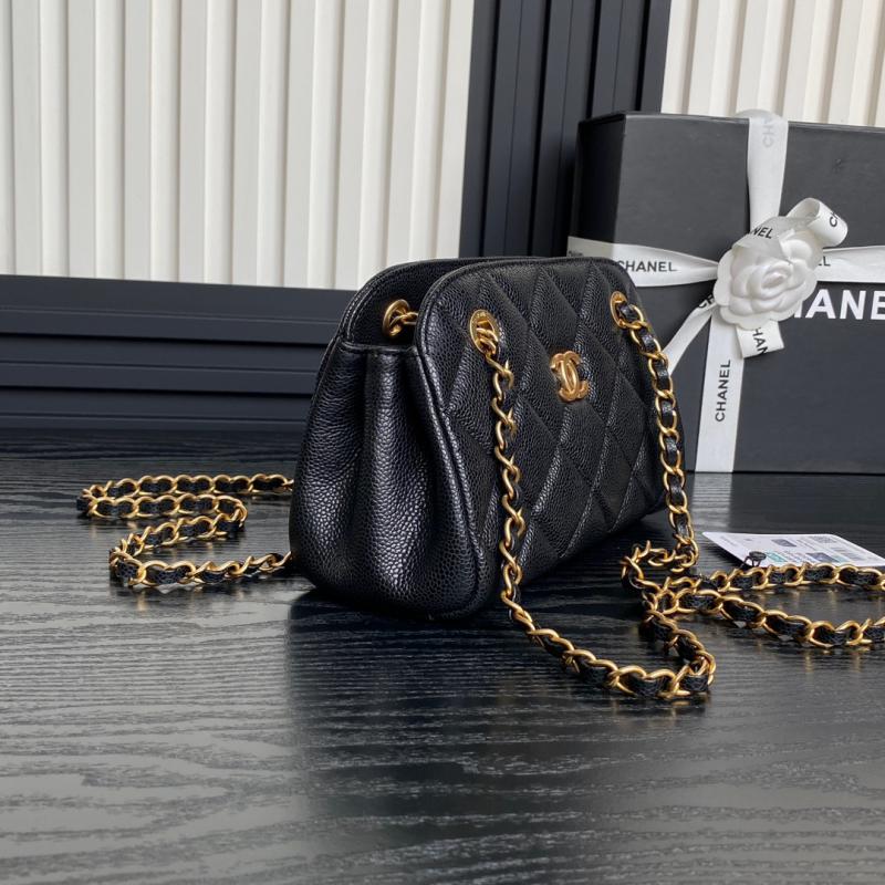 Small Chanel Grained Calfskin Shoulder Bag AS5137