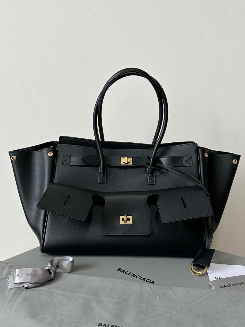 Balenciaga Bel Air Medium Bag 805481 Black with Gold