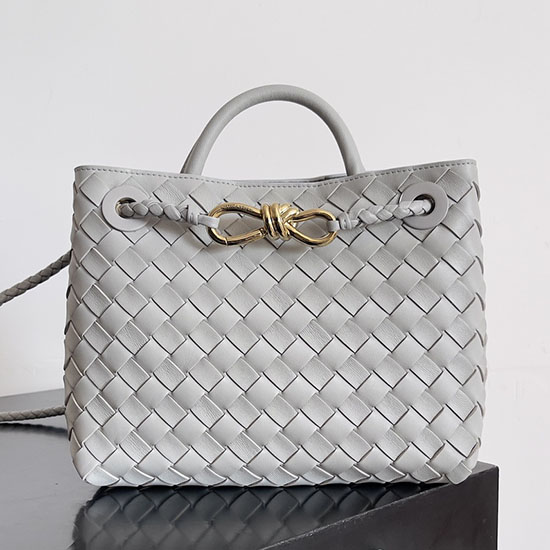 Bottega Veneta Small Andiamo Tote Bag Sterling B743568