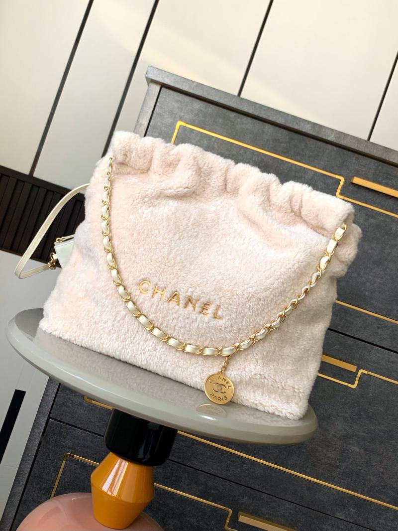 Chanel 22 shearling lambskin Handbag AS3261