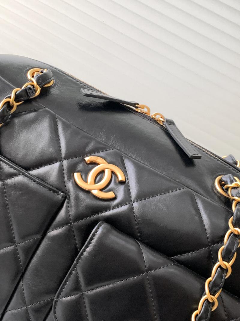 Chanel Calfskin Bowling Bag AS4933 Black