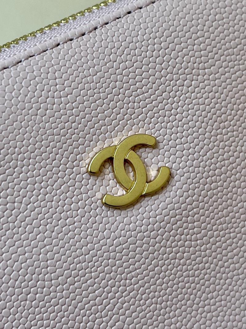 Small Chanel Grained Calfskin 22 Handbag AS3260 Pink