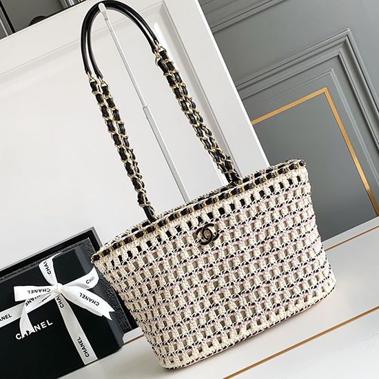 Chanel Woven Shopping Bag AS5235