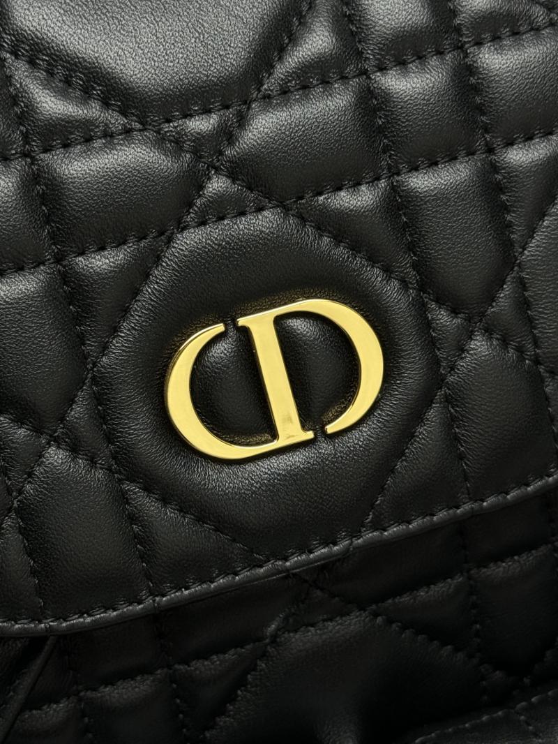 Dior Lambskin Caro Backpack M6301 Black