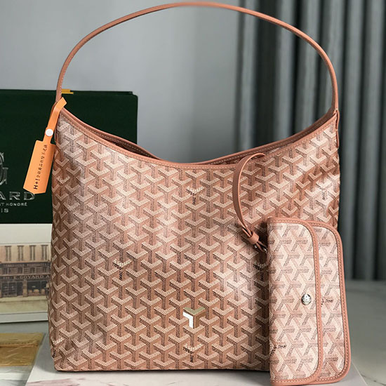 Goyard Boheme Hobo Bag GY020223 Pearly Pink