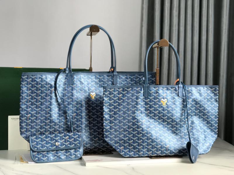 Goyard Saint Louis Tote G6001 Pearly Blue