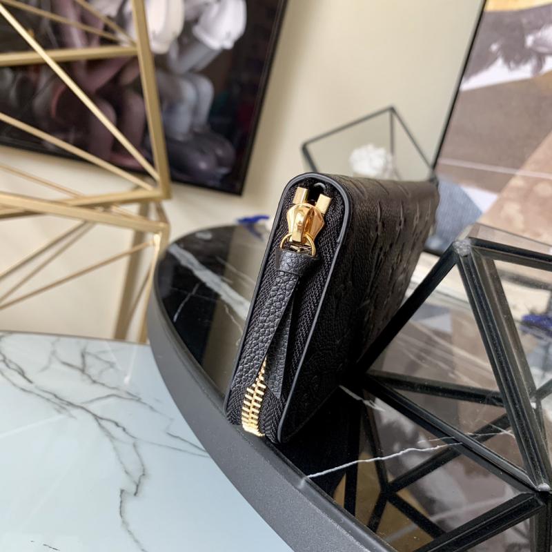 Louis Vuitton Clemence Wallet M60171 Black