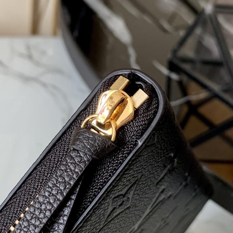 Louis Vuitton Clemence Wallet M60171 Black