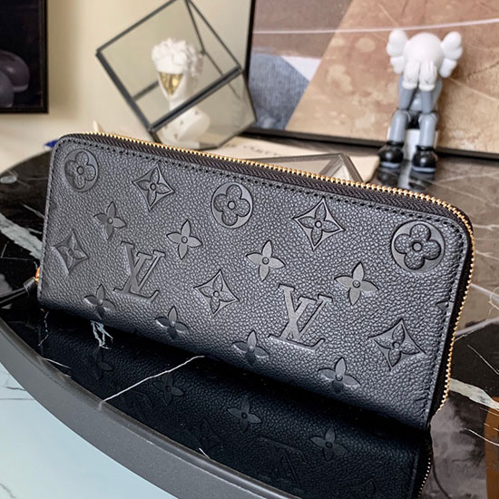 Louis Vuitton Clemence Wallet M60171 Black