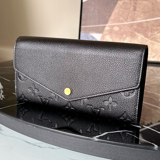 Louis Vuitton Sarah Wallet M61182 Black