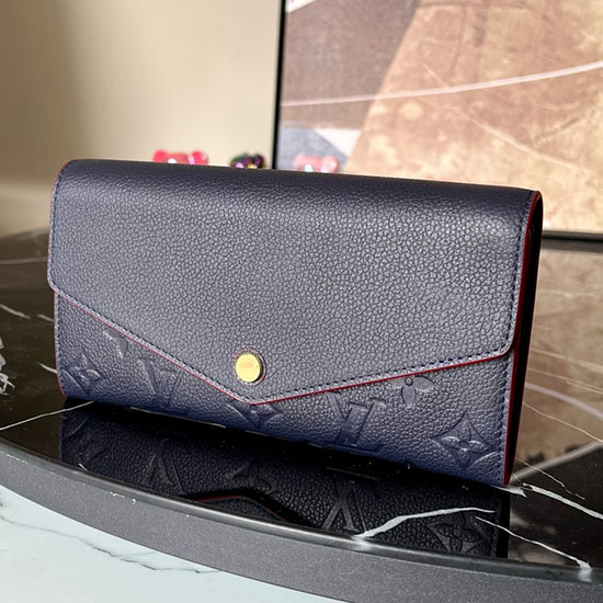 Louis Vuitton Sarah Wallet M61182 Blue