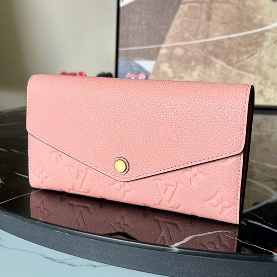 Louis Vuitton Sarah Wallet M61182 Pink