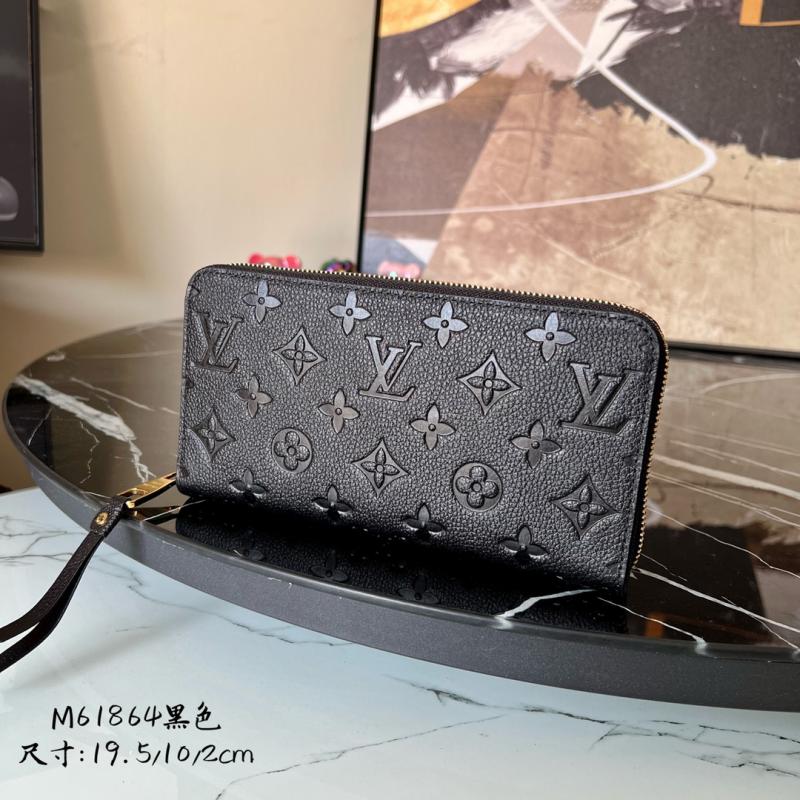 Louis Vuitton Zippy Wallet M61864 Black