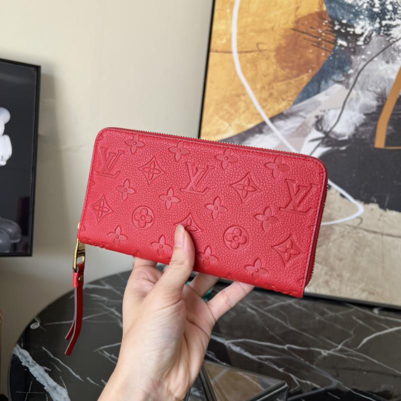 Louis Vuitton Zippy Wallet M61864 Red