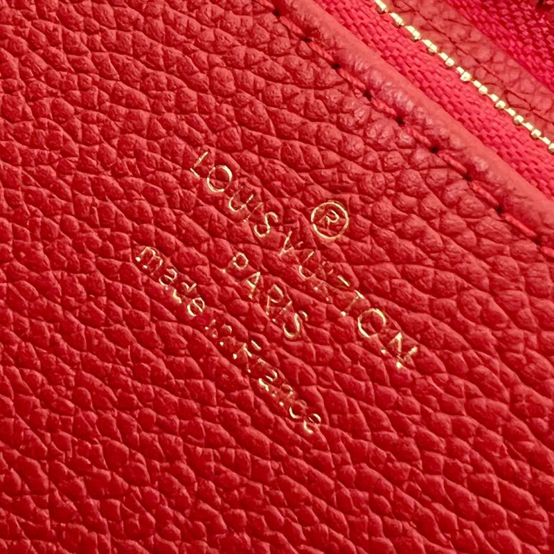 Louis Vuitton Zippy Wallet M61864 Red