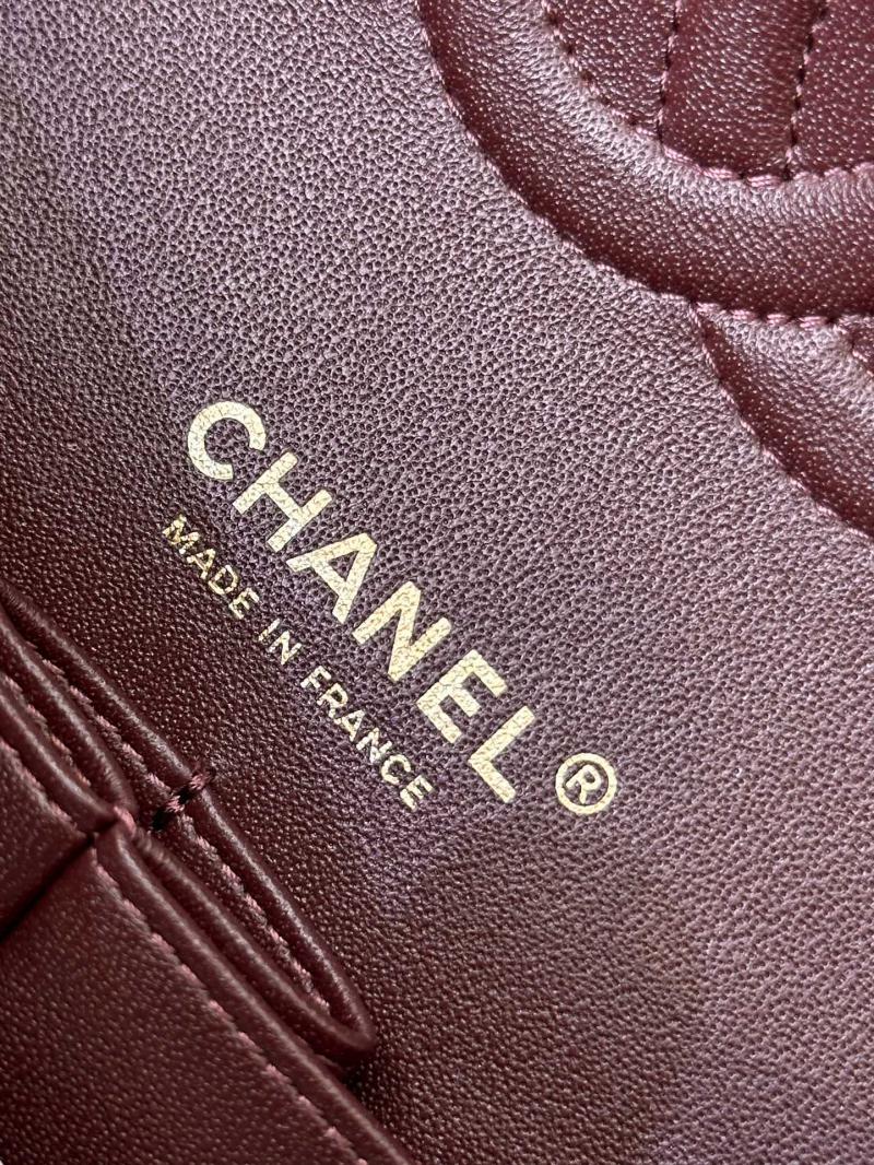 Medium Chanel Lambskin Flap Bag A01112 Black with Gold