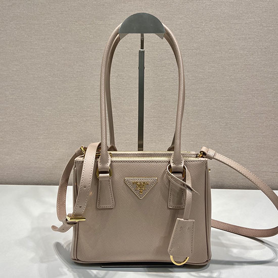 Prada Galleria Saffiano leather mini-bag 1BA906 Beige