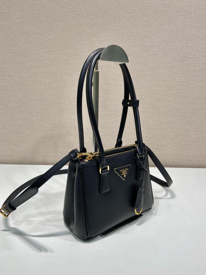 Prada Galleria Saffiano leather mini-bag 1BA906 Black