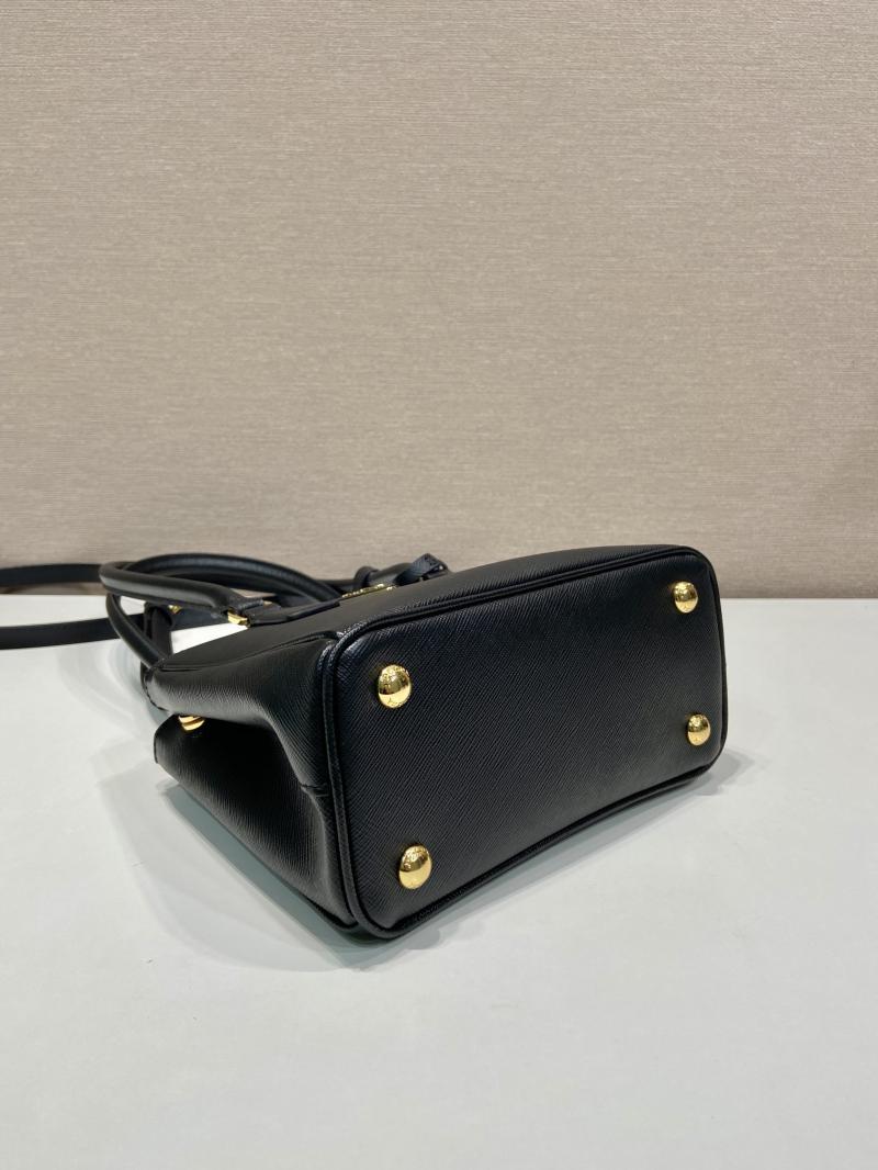 Prada Galleria Saffiano leather mini-bag 1BA906 Black