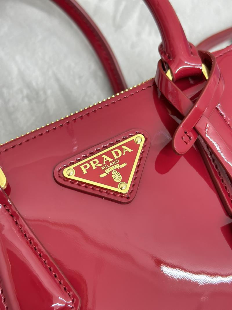 Prada Galleria patent leather mini bag 1BA906 Red