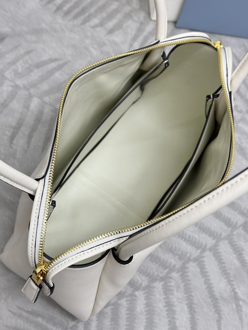 Prada Medium leather handbag 1BA444 White