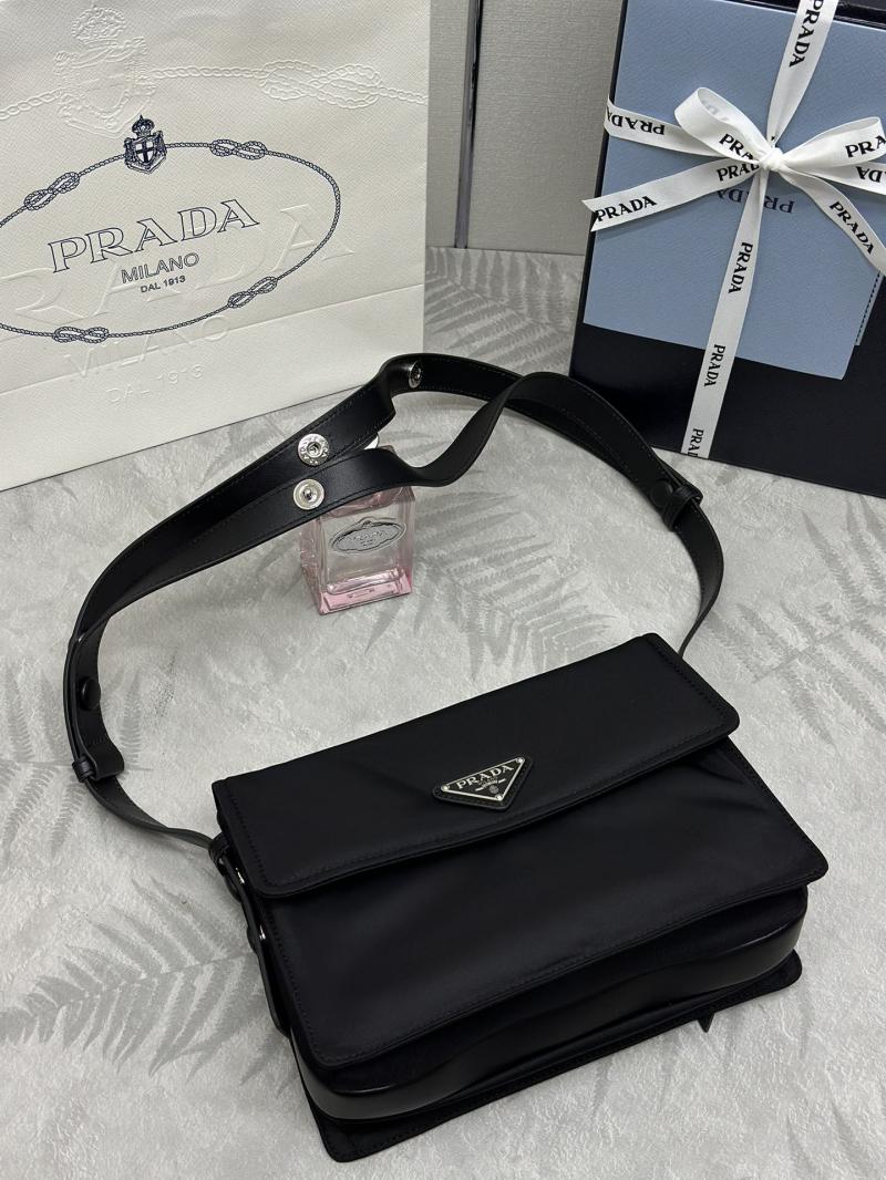 Prada Small padded Re-Nylon shoulder bag 1BD313