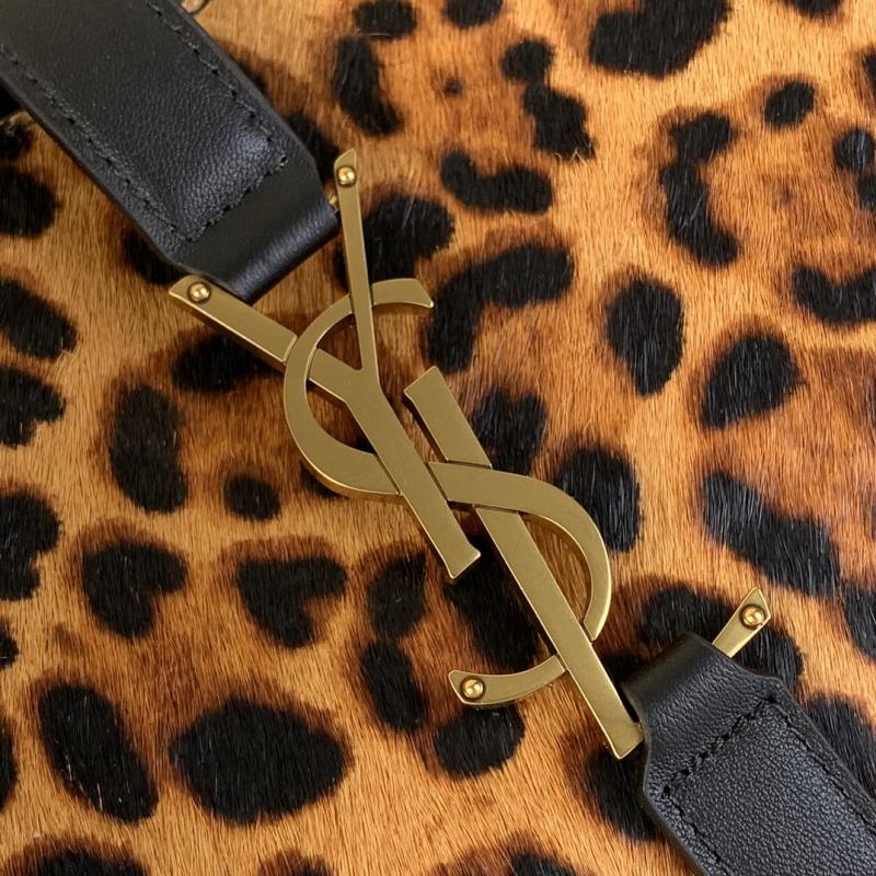 Saint Laurent Leopard Bea Tote Bag 763435