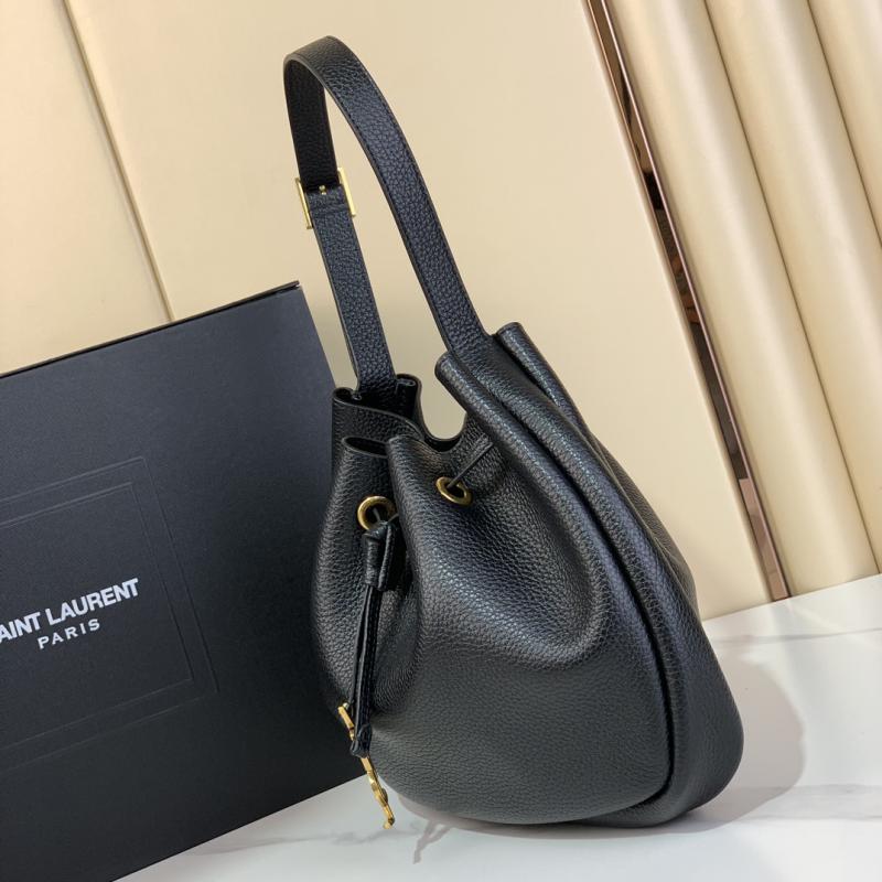 Saint Laurent Paris VII Small HOBO Bag Black 796626