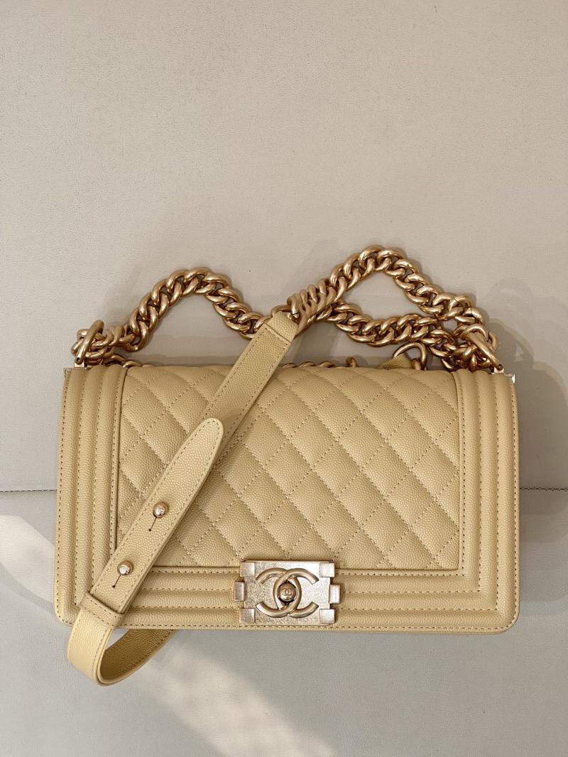 Boy Chanel Handbag A67086 Yellow