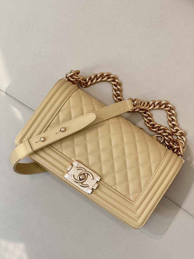 Boy Chanel Handbag A67086 Yellow