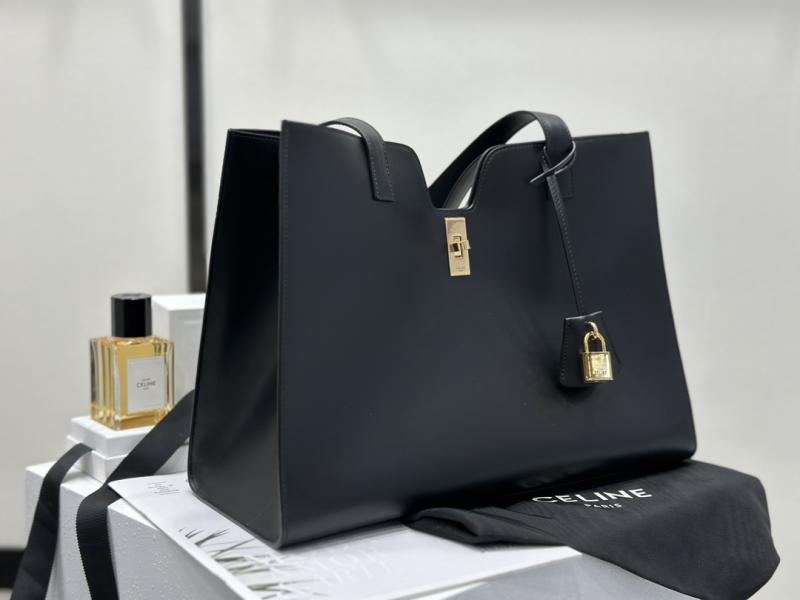 Celine Cabas 16 Soft Bag 112583 Black