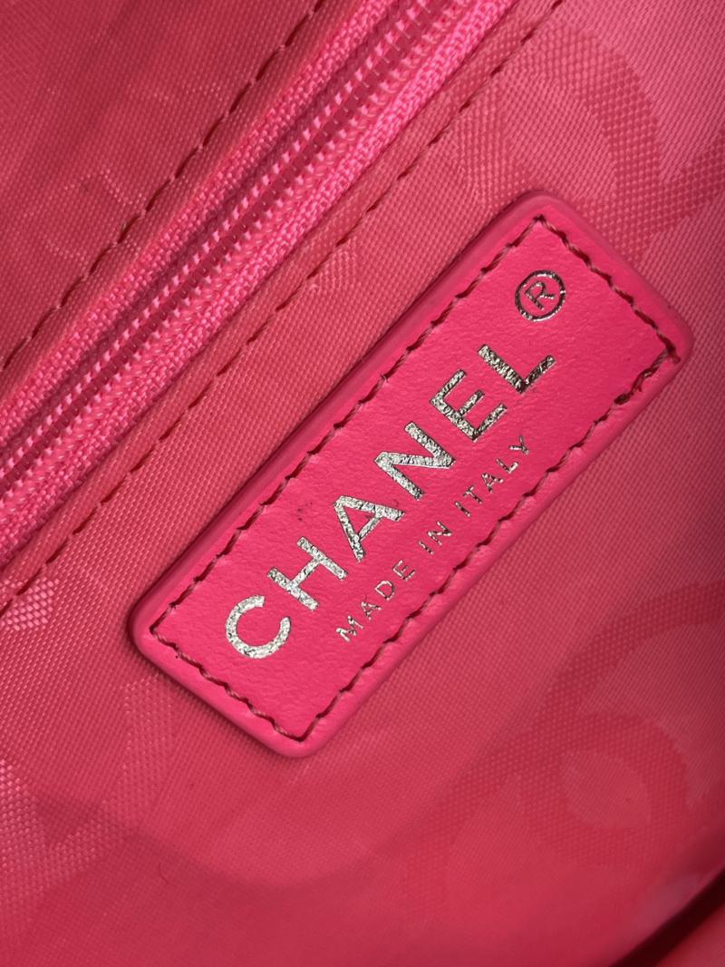 Chanel Calfskin Quilted Cambon Pochette Black AS6328