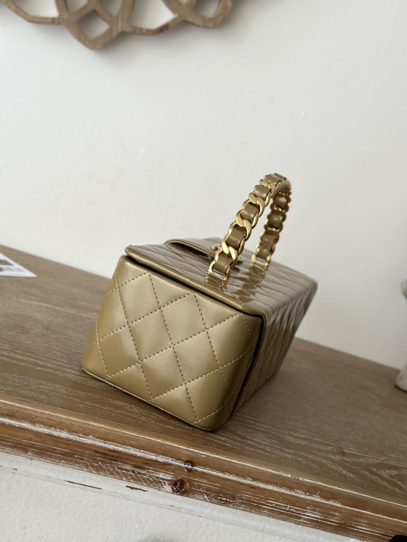 Chanel Vintage Vanity Case AS2226 Gold