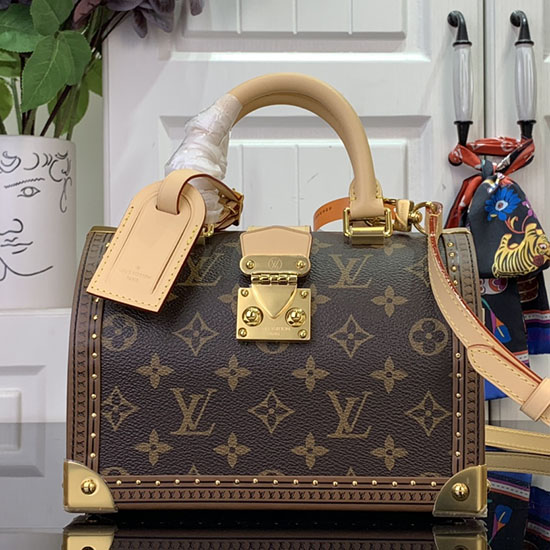 Louis Vuitton Speedy Trunk 20 Monogram M11154