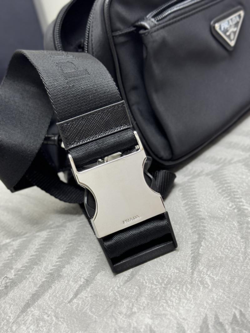 Prada Re-nylon and Saffiano Leather Belt Bag 2VL977