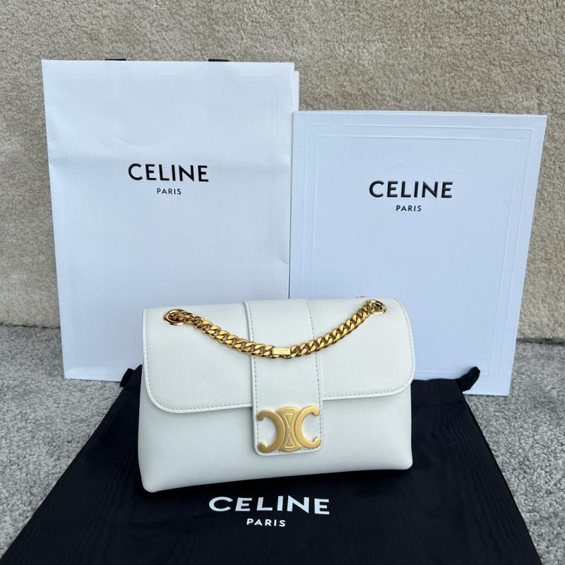 Teen Celine Victoire Bag 116593 White