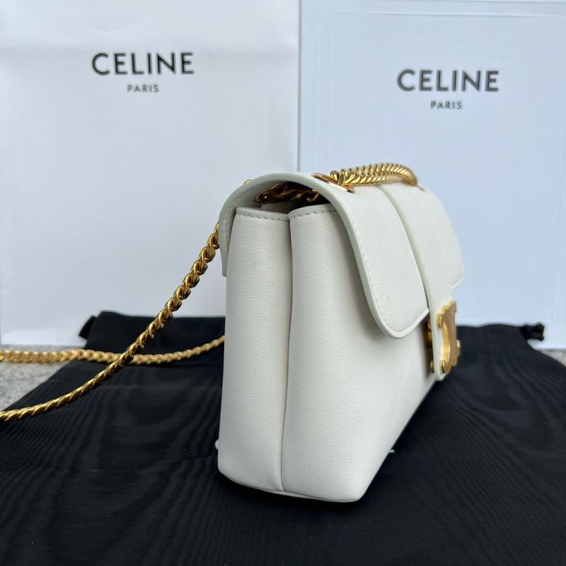 Teen Celine Victoire Bag 116593 White