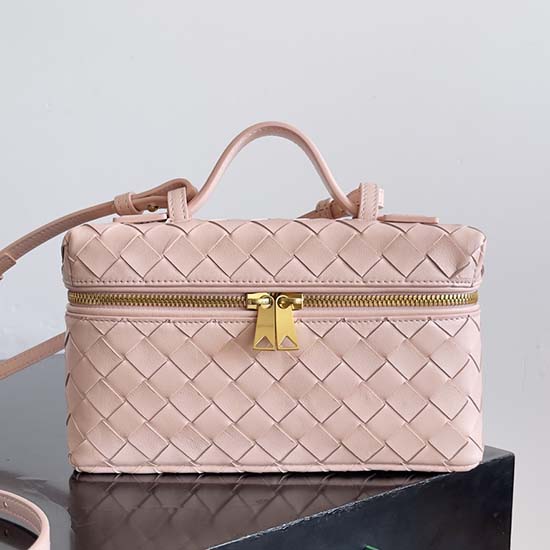 Bottega Veneta Bang Bang Vanity Case B789109 Pink