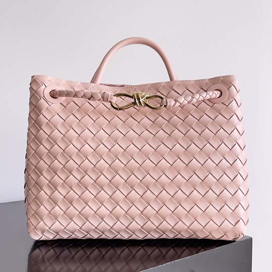 Bottega Veneta Medium Andiamo Tote Bag B743572 Pink