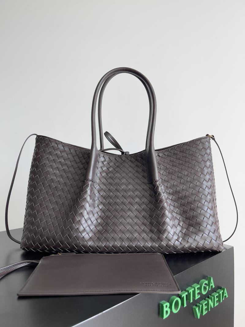 Bottega Veneta Pinacoteca Tote Bag 817166 Chocolate