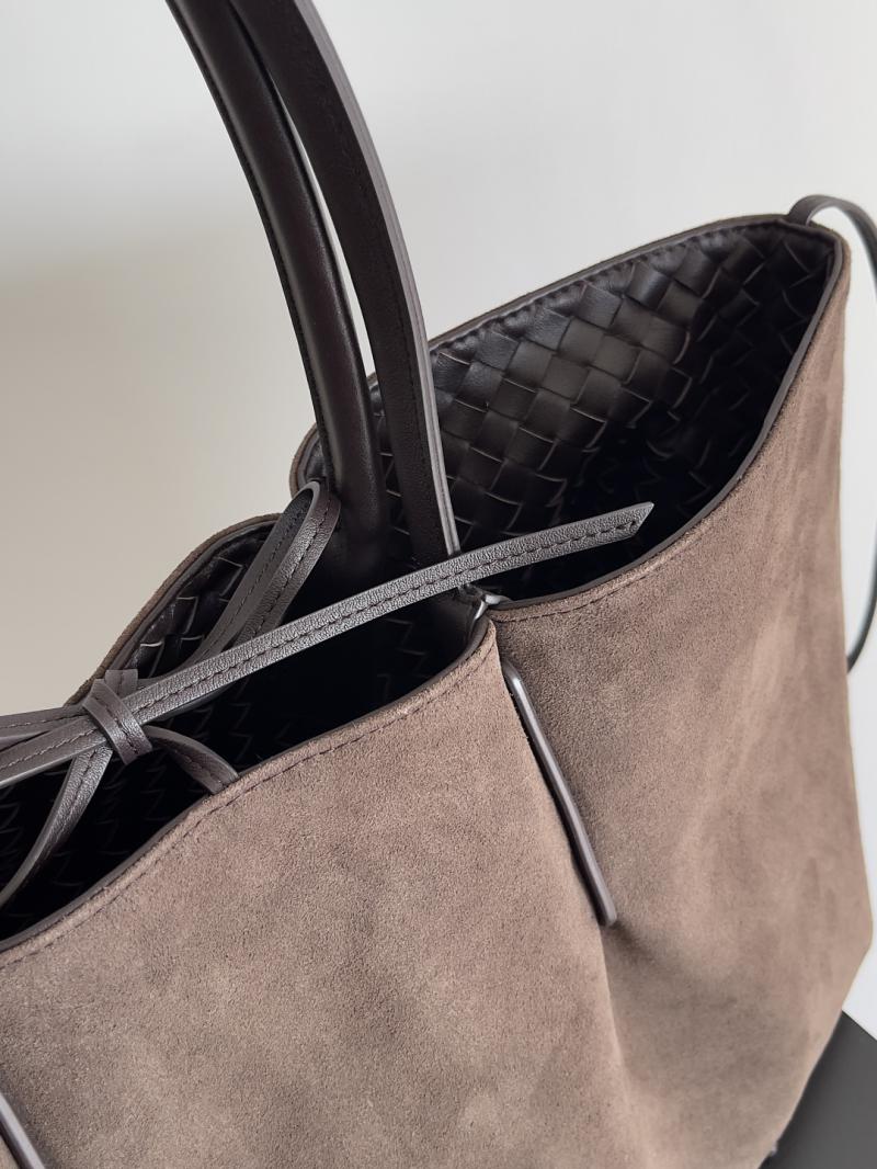 Bottega Veneta Pinacoteca Tote Bag 817166 Chocolate