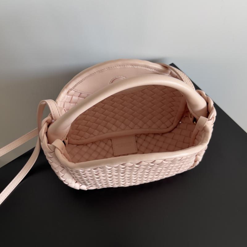 Bottega Veneta Small Cobble Top Handle 805739 Pink