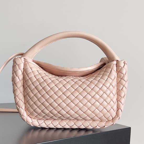 Bottega Veneta Small Cobble Top Handle 805739 Pink