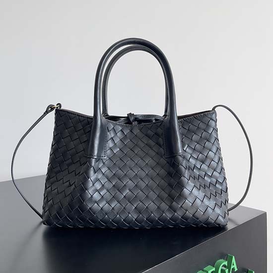 Bottega Veneta Small Pinacoteca Tote Bag 819004 Black