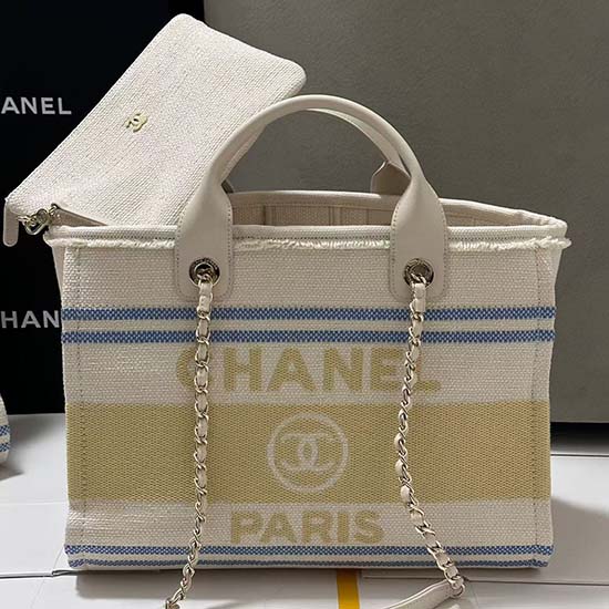 Chanel Small Shopping Bag AS3351 Yellow