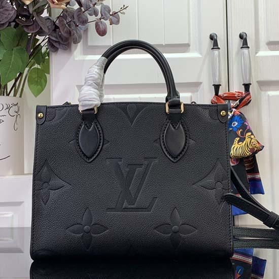 Louis Vuitton Onthego PM Tote Bag M45653 Black