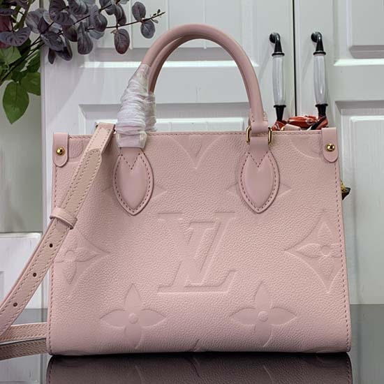 Louis Vuitton Onthego PM Tote Bag M45653 Pink