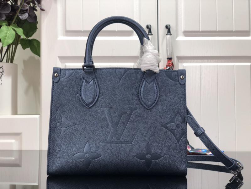 Louis Vuitton Onthego PM Tote Bag M45653 Shiny Blue