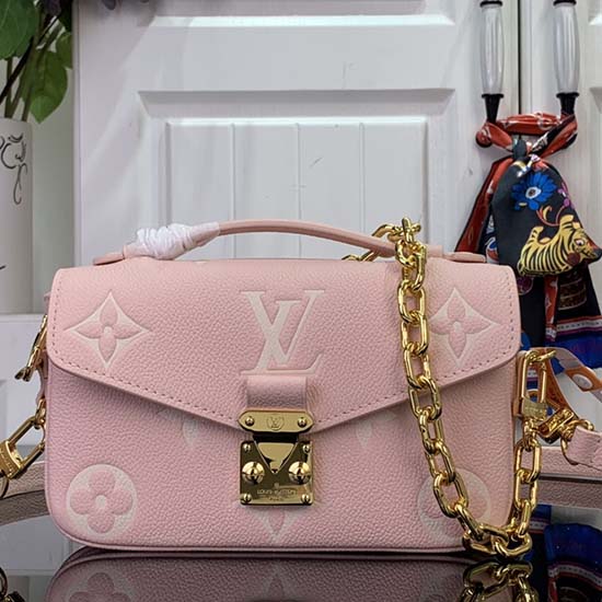 Louis Vuitton Pochette Metis East West Pink M46596