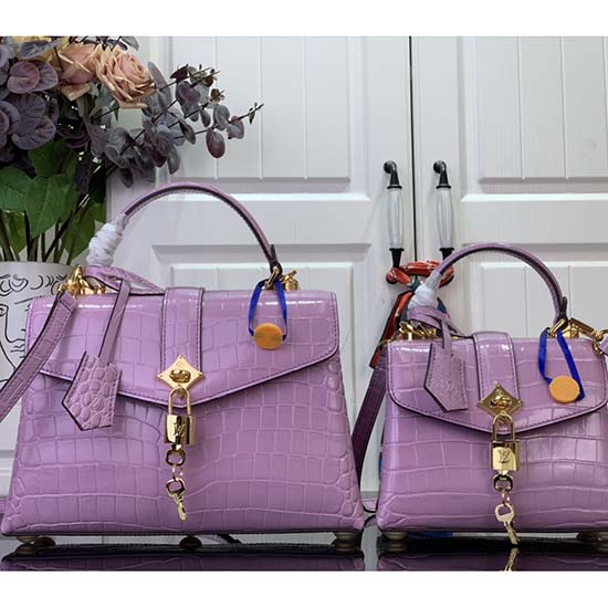 Louis Vuitton Rose Des Vents Bag N84713 Purple